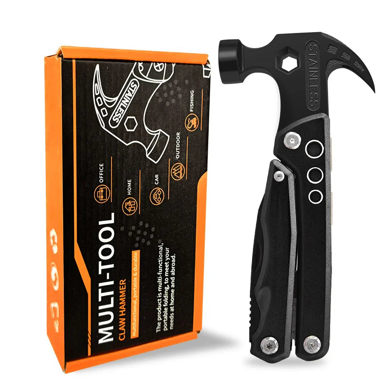14 in 1 Stainless Steel Multifunctional Hammer Tool.