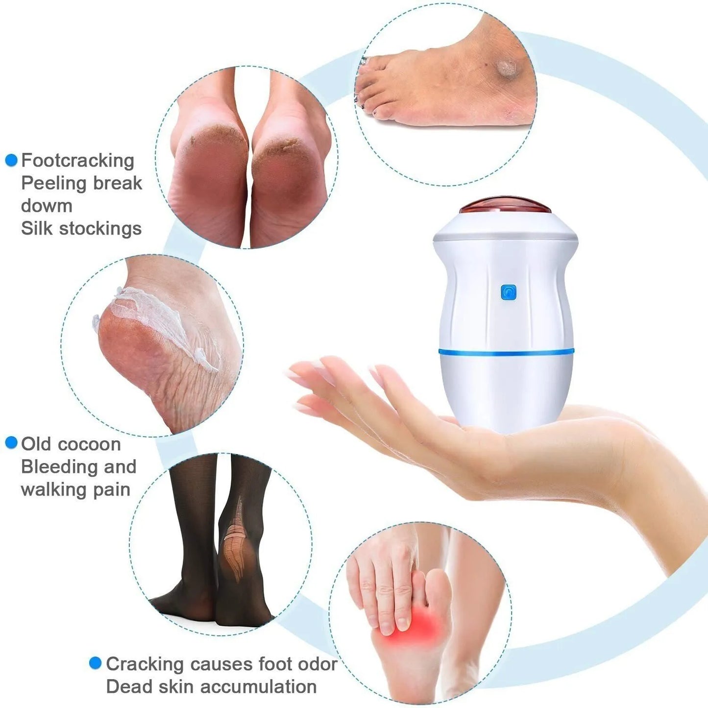ELECTRIC VACUUM CLEANER FOOT GRINDER